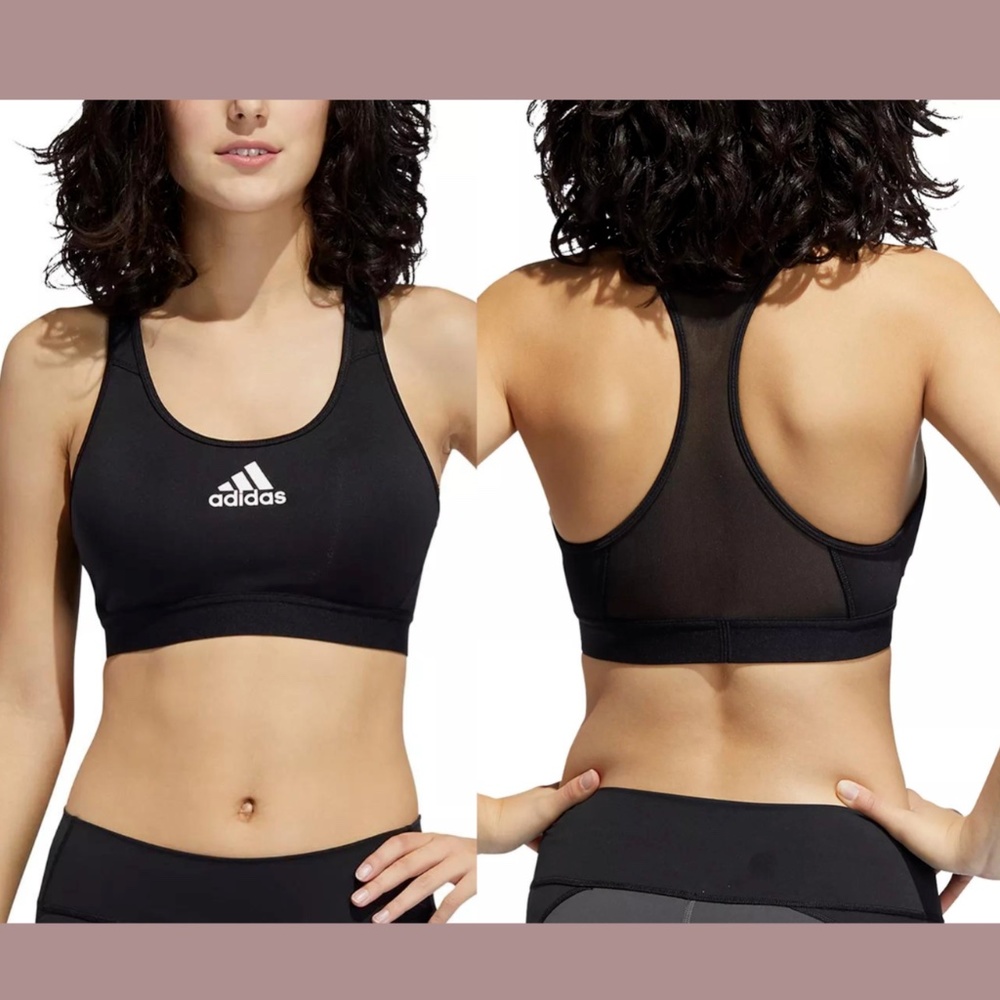 NEW Adidas [ XS ]‎ Don't Rest Alphaskin Racerback Sports Bra Black